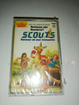 Scouts Folge 3 Neuhausen oder Neandertal Weiß mit Blauen Druck 465742.4 Originalverpackt